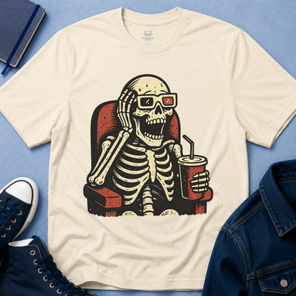 Movie Skeleton Graphic T-Shirt