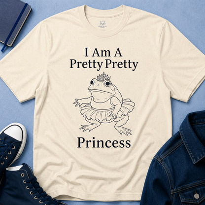 I Am a Pretty Pretty Princess T-Shirt - Bullfrog