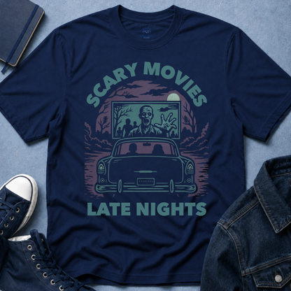 Scary Movies, Late Nights T-Shirt