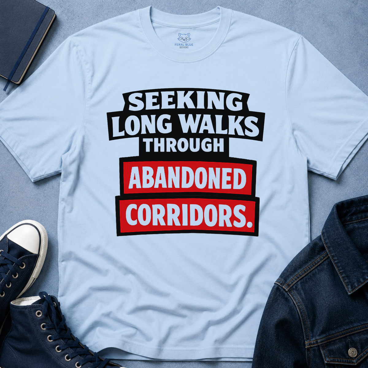 Seeking Long Walks T-shirt