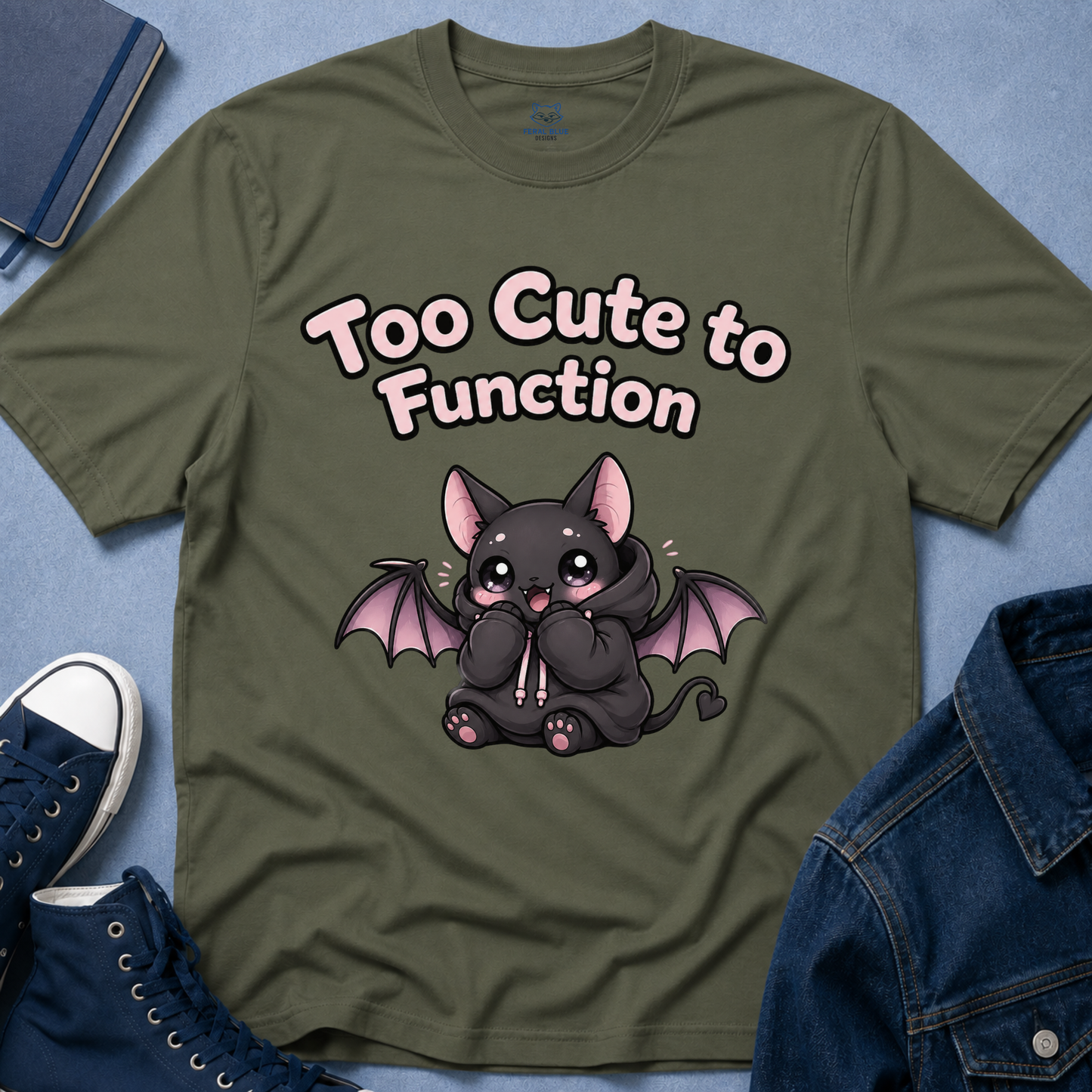 Too Cute to Function T-Shirt